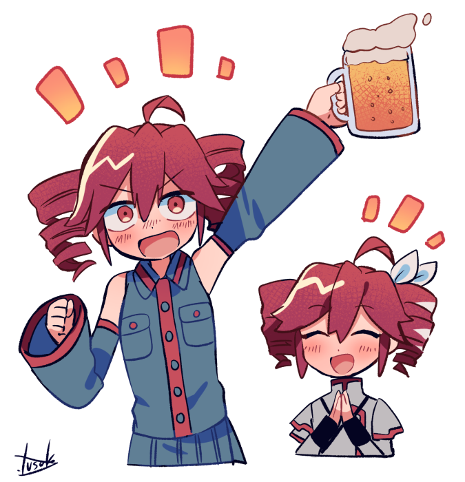 kasane teto (utau and 1 more) drawn by yuusuke-kun