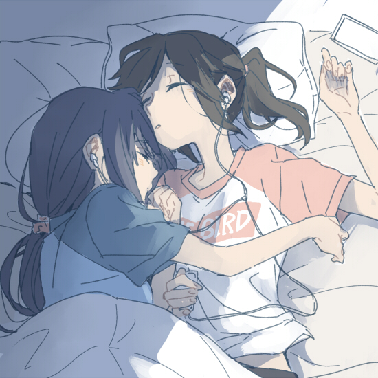 yoroizuka mizore and kasaki nozomi (hibike! euphonium and 1 more) drawn by ree_(re-19)