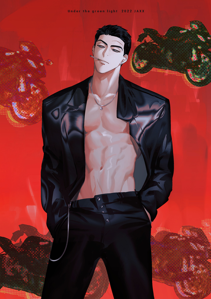 jin cheong-woo (under the greenlight) drawn by jaxx_s2