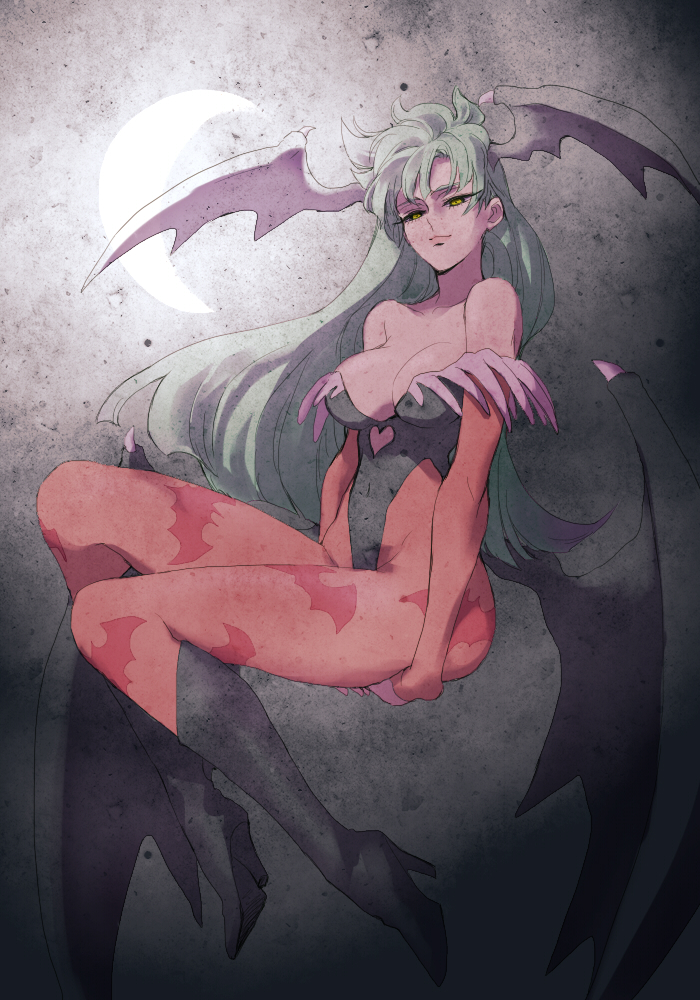 morrigan aensland (darkstalkers) drawn by mizu_(rain-mbdn)