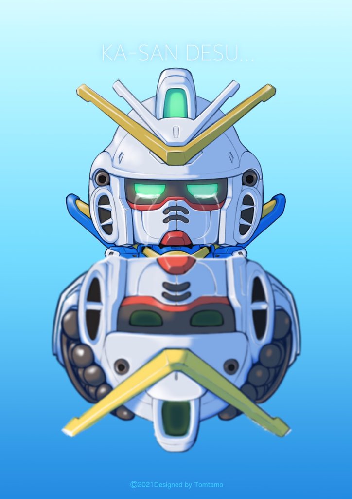 v gundam and v2 gundam (gundam and 1 more) drawn by tomutamo