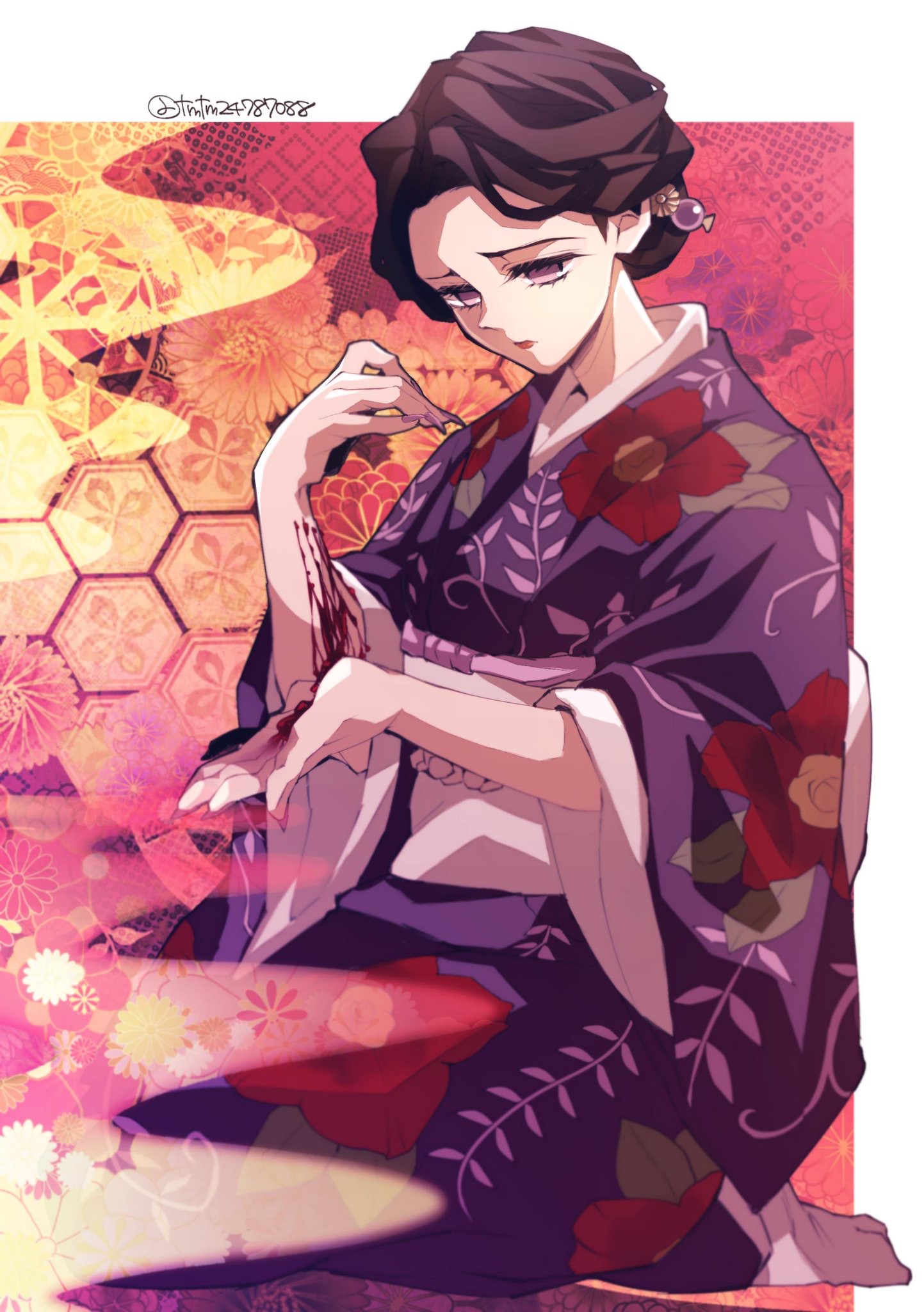 Tamayo kimetsu No Yaiba Drawn By Morita yuu Danbooru