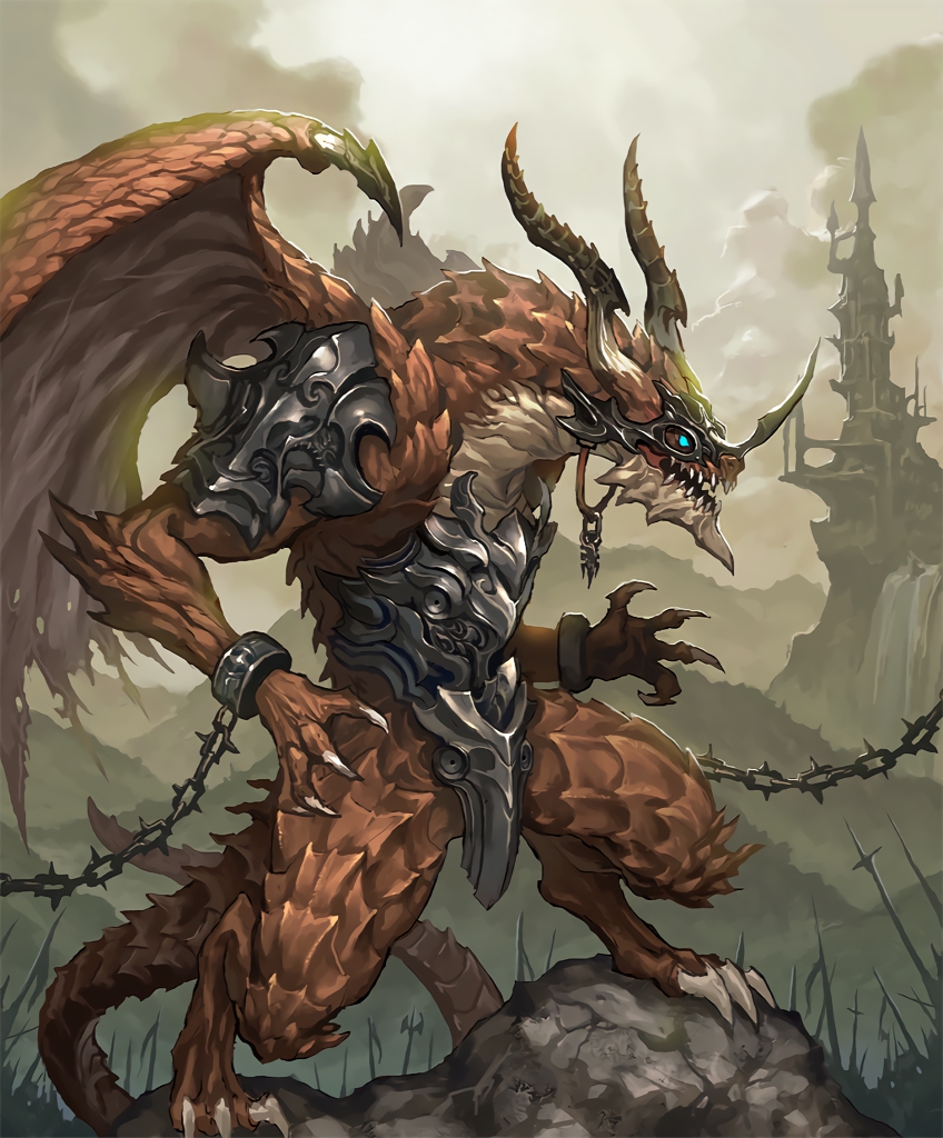 dragon warrior (shingeki no bahamut and 1 more)