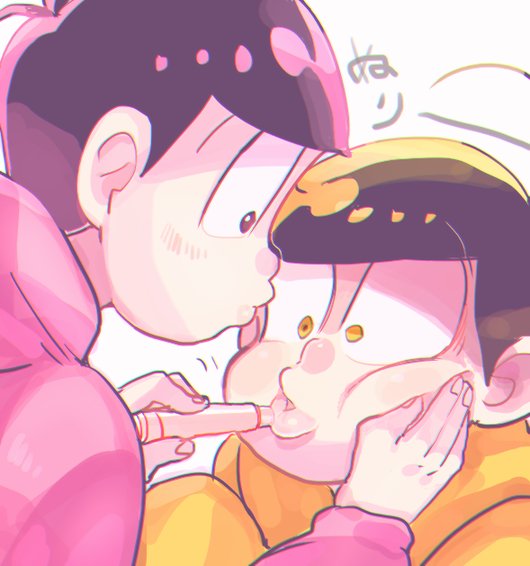 matsuno jyushimatsu and matsuno todomatsu (osomatsu and 1 more) drawn by nanika_(nnkgh)
