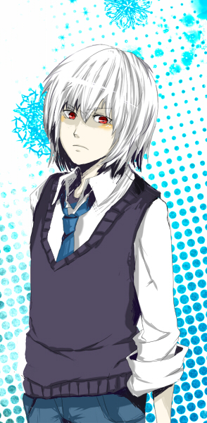 accelerator (toaru majutsu no index) drawn by yogi-ri