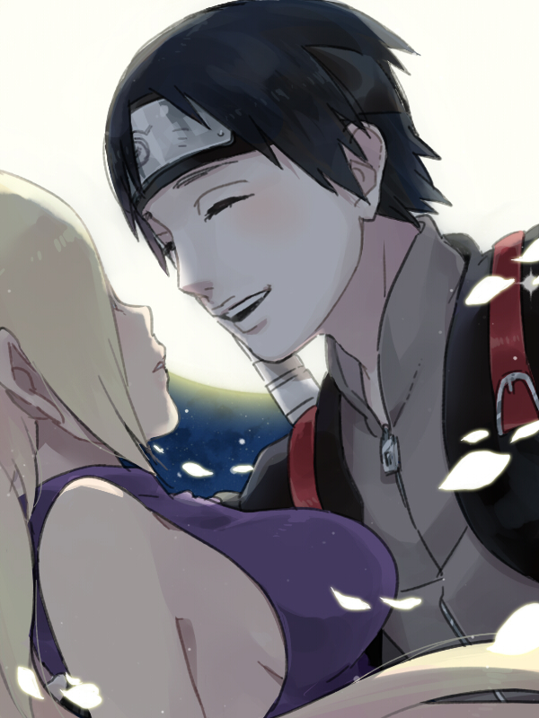 yamanaka ino and sai (naruto and 1 more) drawn by kamoi_hayato