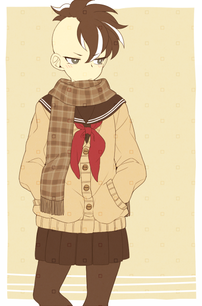 fudou akio (inazuma eleven) drawn by saku_anna