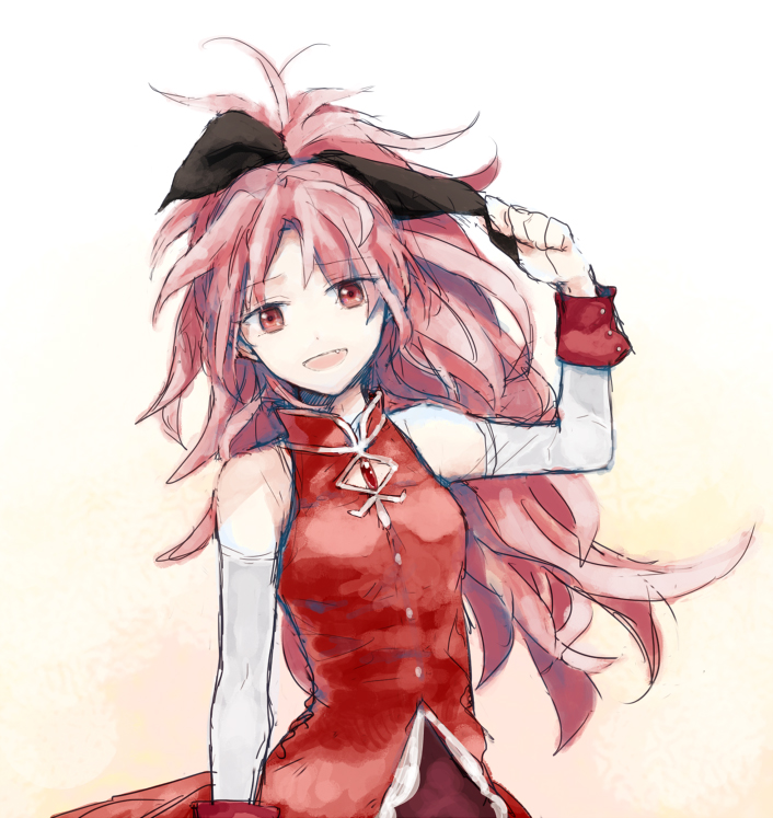 sakura kyoko (mahou shoujo madoka magica) drawn by urahara