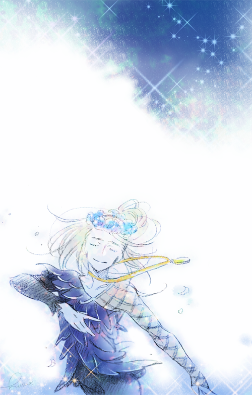 viktor nikiforov (yuri!!! on ice) drawn by hasu_(rinrin2525ranran)