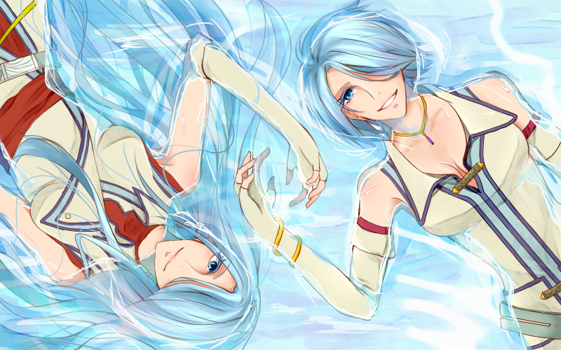 lucia (fire emblem and 2 more) drawn by chobi_(arubino002)