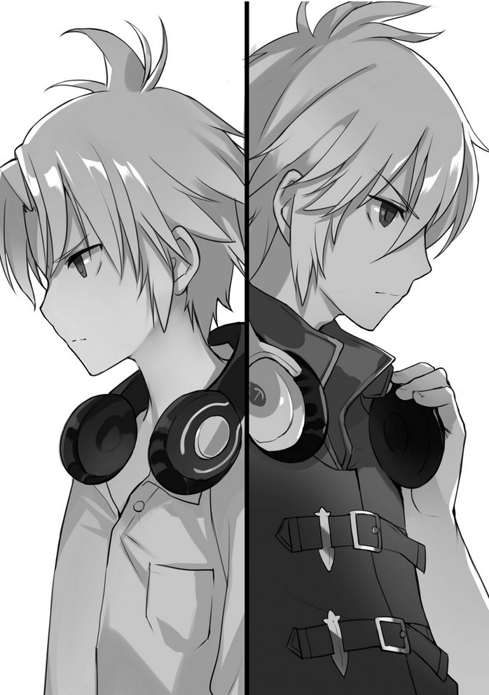 sakamaki izayoi and saigou homura (mondaiji-tachi ga isekai kara kuru sou desu yo? and 1 more) drawn by momoko_(momopoco)