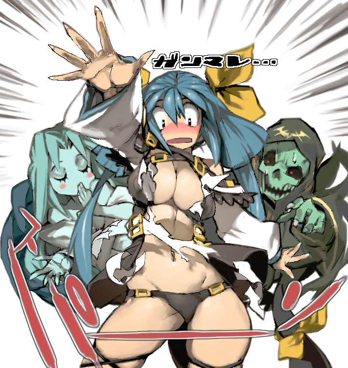 dizzy, necro, and undine (guilty gear and 1 more) drawn by ysk!