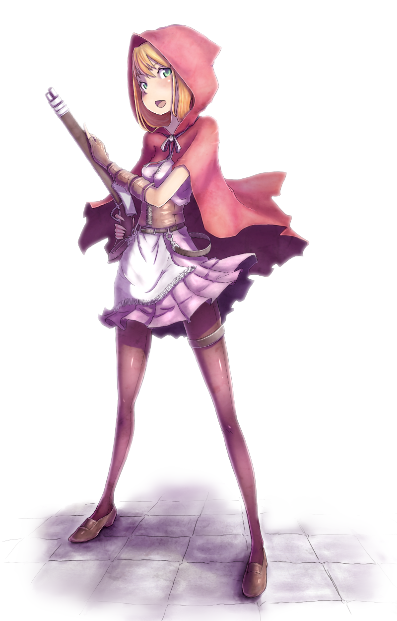 little red riding hood (little red riding hood) drawn by saltydanshark