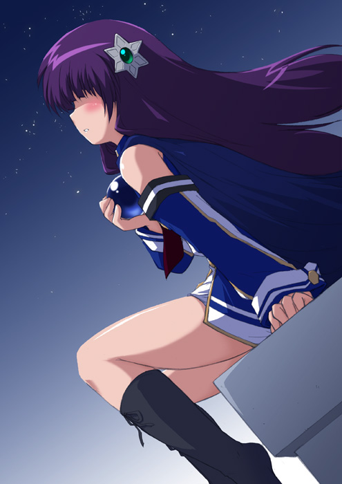 mikura tesura (super robot wars and 1 more) drawn by bioroid_hei