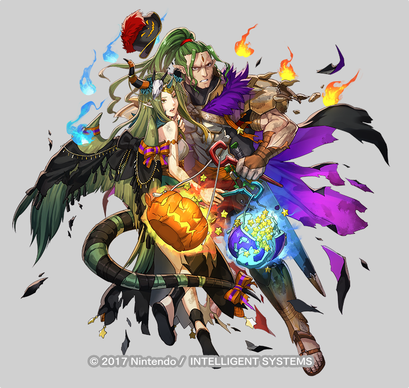 mila and duma (fire emblem and 2 more) drawn by dai-xt