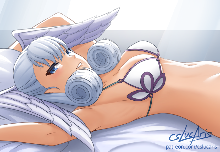 melia antiqua (xenoblade chronicles and 1 more) drawn by cslucaris