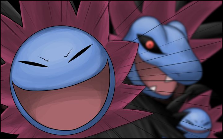 hydreigon (pokemon and 1 more) drawn by ranufuran