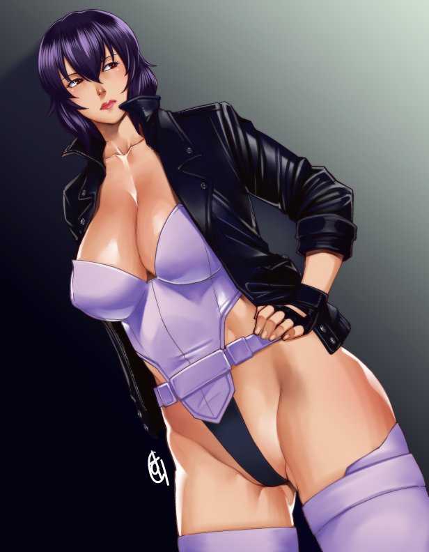 kusanagi motoko (ghost in the shell) drawn by ganto
