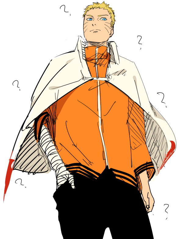 uzumaki naruto (naruto and 1 more) drawn by zifletts