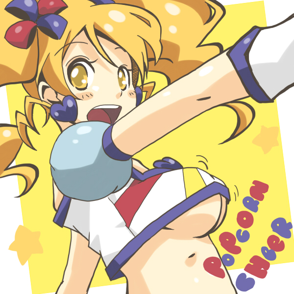 oomori yuuko and cure honey (precure and 1 more) drawn by kasetsu