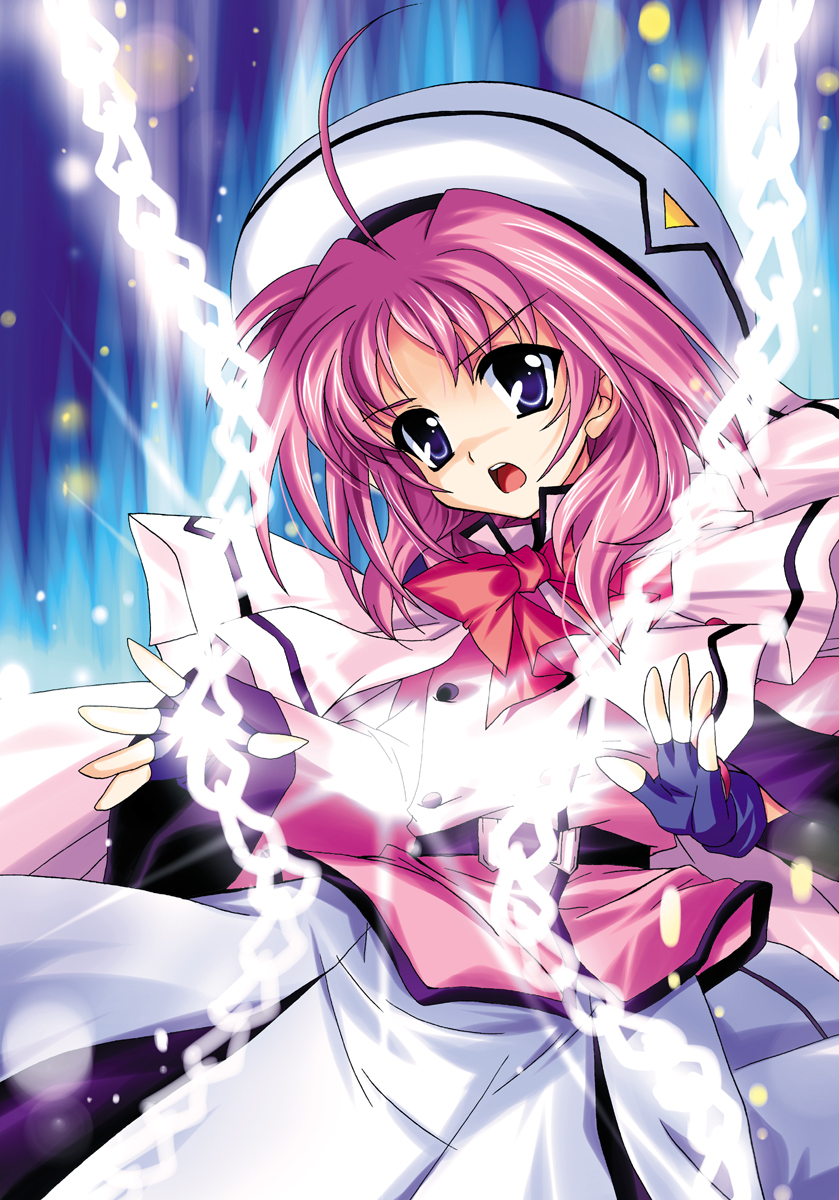 caro ru lushe and kerykeion (lyrical nanoha and 1 more) drawn by kanna_(plum)