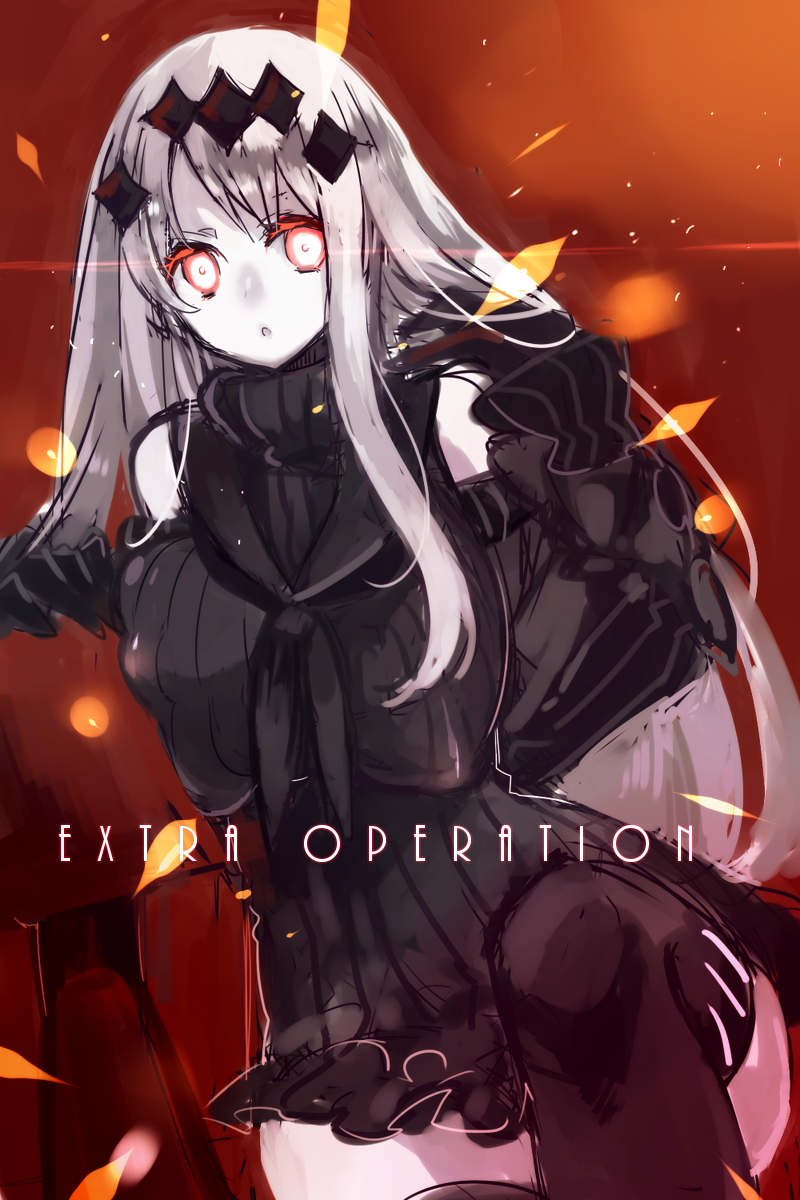 aircraft carrier water oni (kantai collection) drawn by aki_(o2x_x2o)