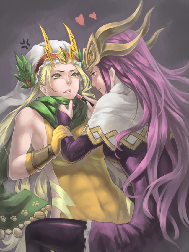 loki and thor (puzzle & dragons) drawn by scotishfold