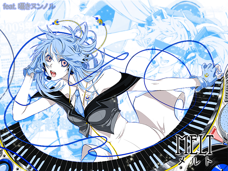 sasayaki nunnoru (vocaloid and 2 more) drawn by d-artemisatto