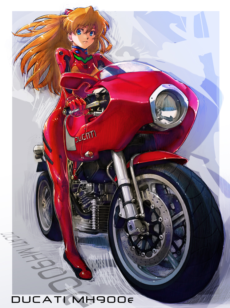souryuu asuka langley (neon genesis evangelion and 1 more) drawn by boyaking
