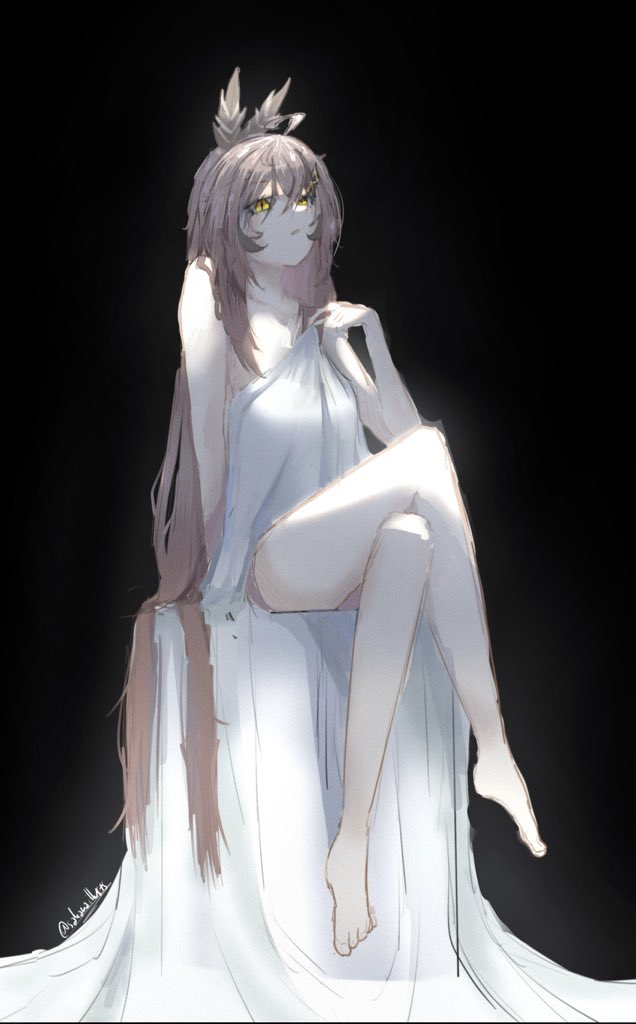 nanashi mumei (hololive and 1 more) drawn by sakanaillusts