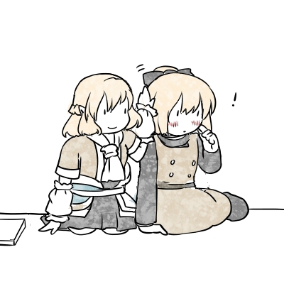 mizuhashi parsee and kurodani yamame (touhou) drawn by sabakan_(iizuka48)