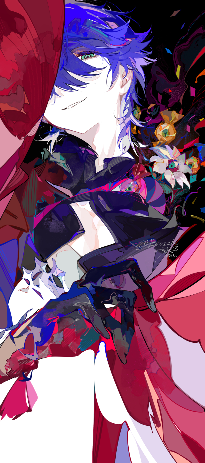 sampo koski (honkai and 1 more) drawn by ezu_(e104mjd)