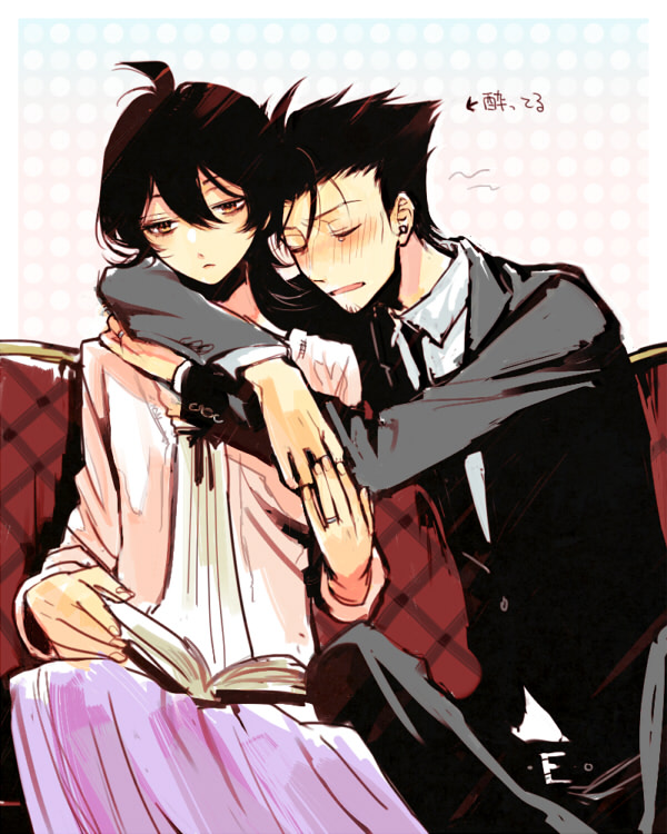 sarua solude and madchen amick (majutsushi orphen) drawn by nanatoki
