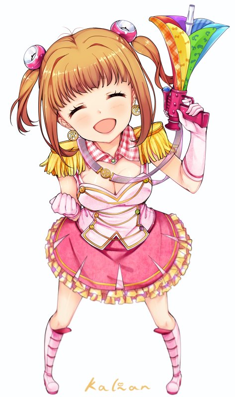tsunomori rona (tokyo 7th sisters) drawn by kalian