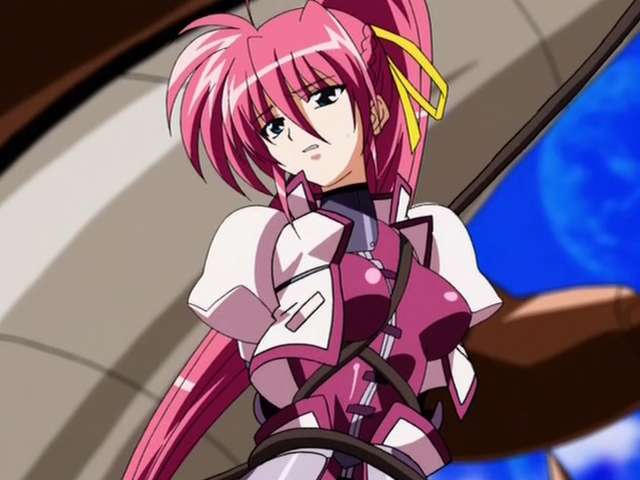 signum and laevatein (lyrical nanoha and 2 more)