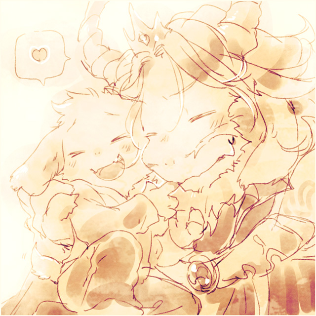 asriel dreemurr and asgore dreemurr (undertale) drawn by ina_(inarizusi1)