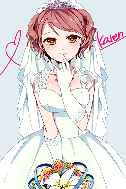 hojo karen (idolmaster and 1 more) drawn by wemu_(ivycrown)