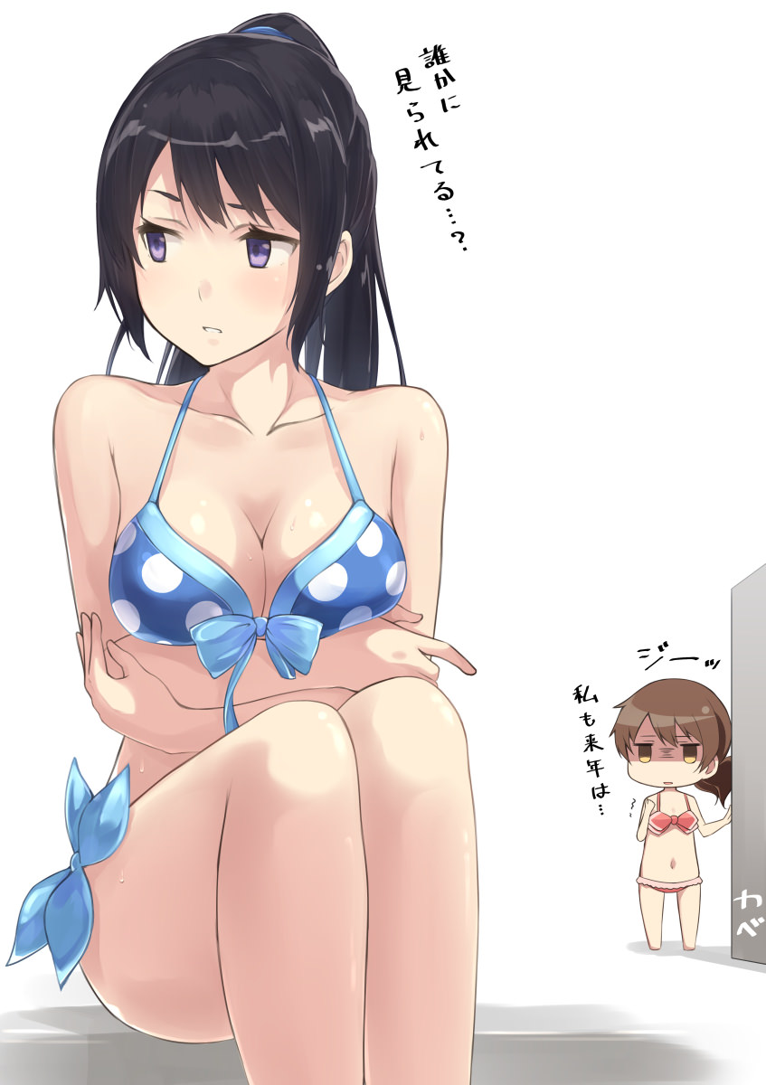 oumae kumiko and kousaka reina (hibike! euphonium) drawn by hiwatari_rin