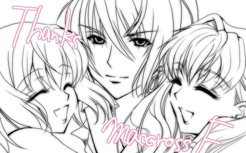 sheryl nome, ranka lee, and saotome alto (macross and 1 more) drawn by uzuki_takeru