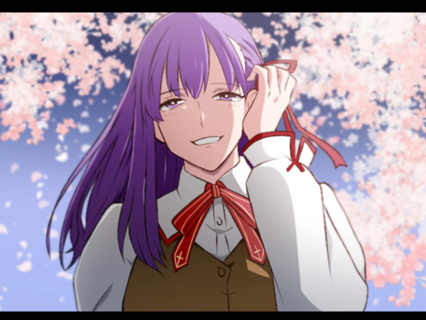 matou sakura (fate and 1 more) drawn by uni_(unnny)
