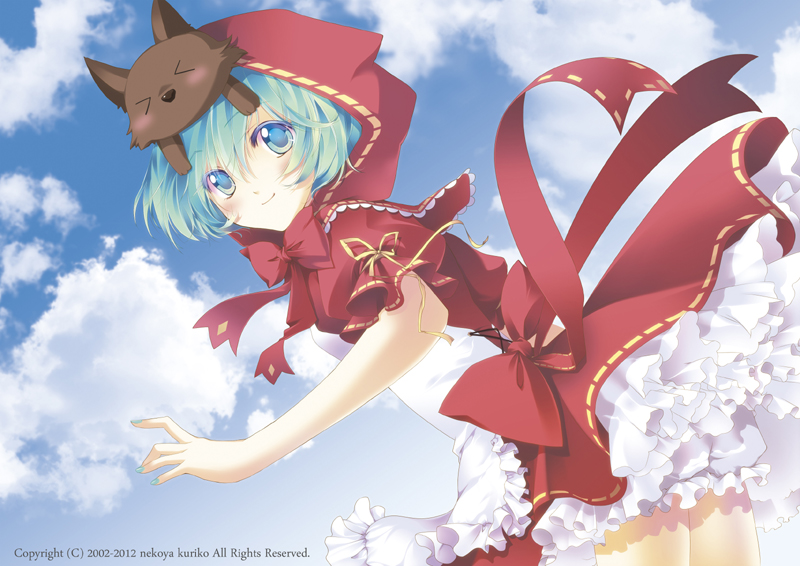 hatsune miku and little red riding hood (vocaloid and 3 more) drawn by nyankichi