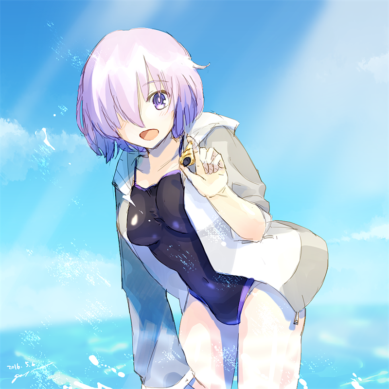 mash kyrielight (fate and 1 more) drawn by goya_(xalbino)