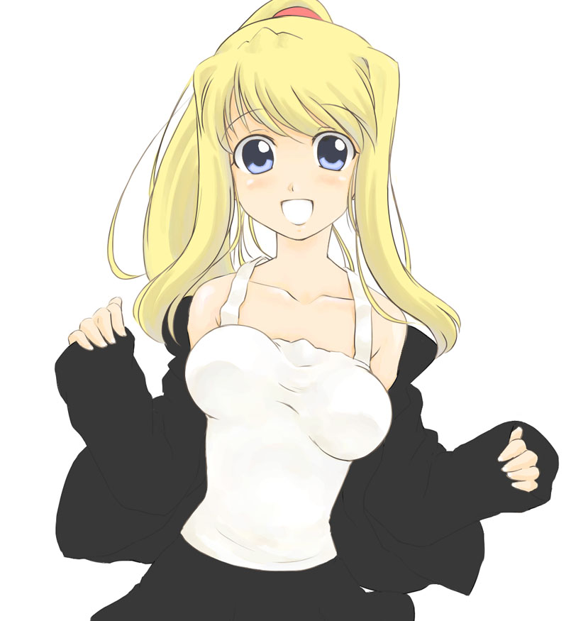 winry rockbell (fullmetal alchemist) drawn by hide_(rightstuff_annex)