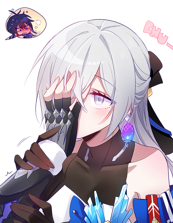bronya rand and seele (honkai and 1 more) drawn by 6_(yuchae)