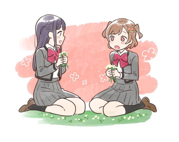 aijou karen and tsuyuzaki mahiru (shoujo kageki revue starlight) drawn by ito_fumi