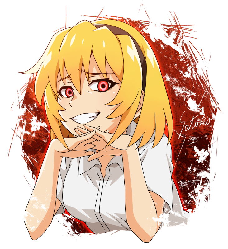 houjou satoko (higurashi no naku koro ni and 1 more) drawn by chigayasan