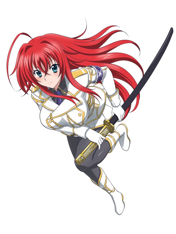 rias gremory and ikaruga (senran kagura and 1 more)