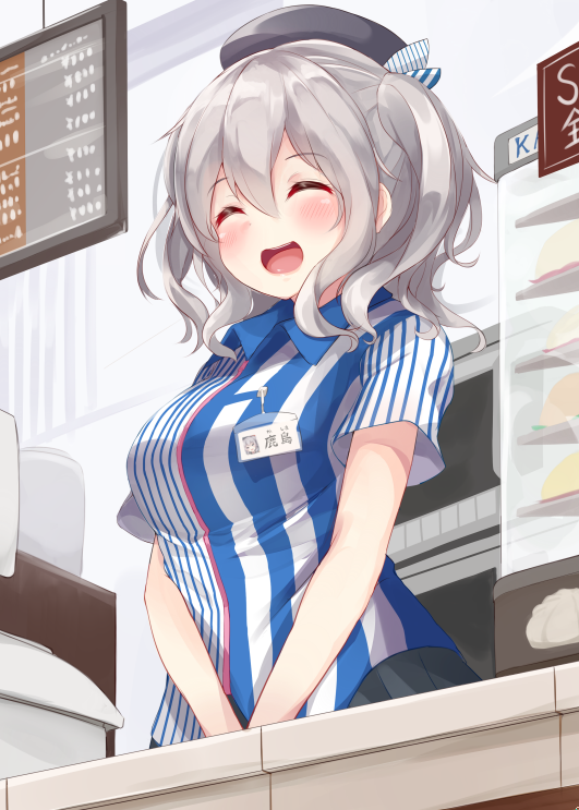 kashima (kantai collection and 1 more) drawn by igayan