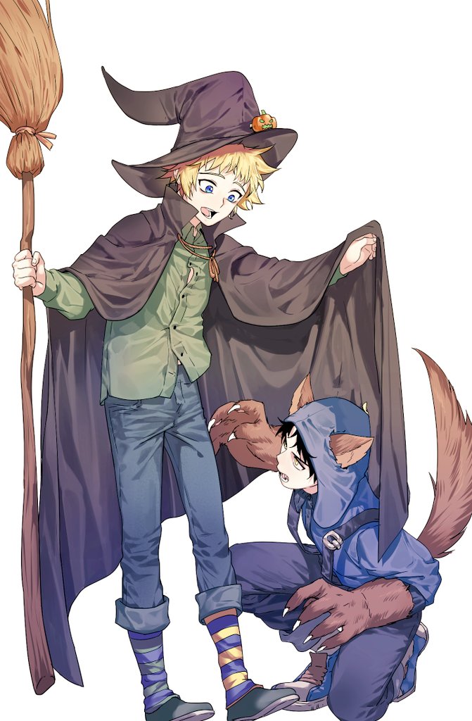 craig tucker and tweek tweak (south park) drawn by agaeha1234