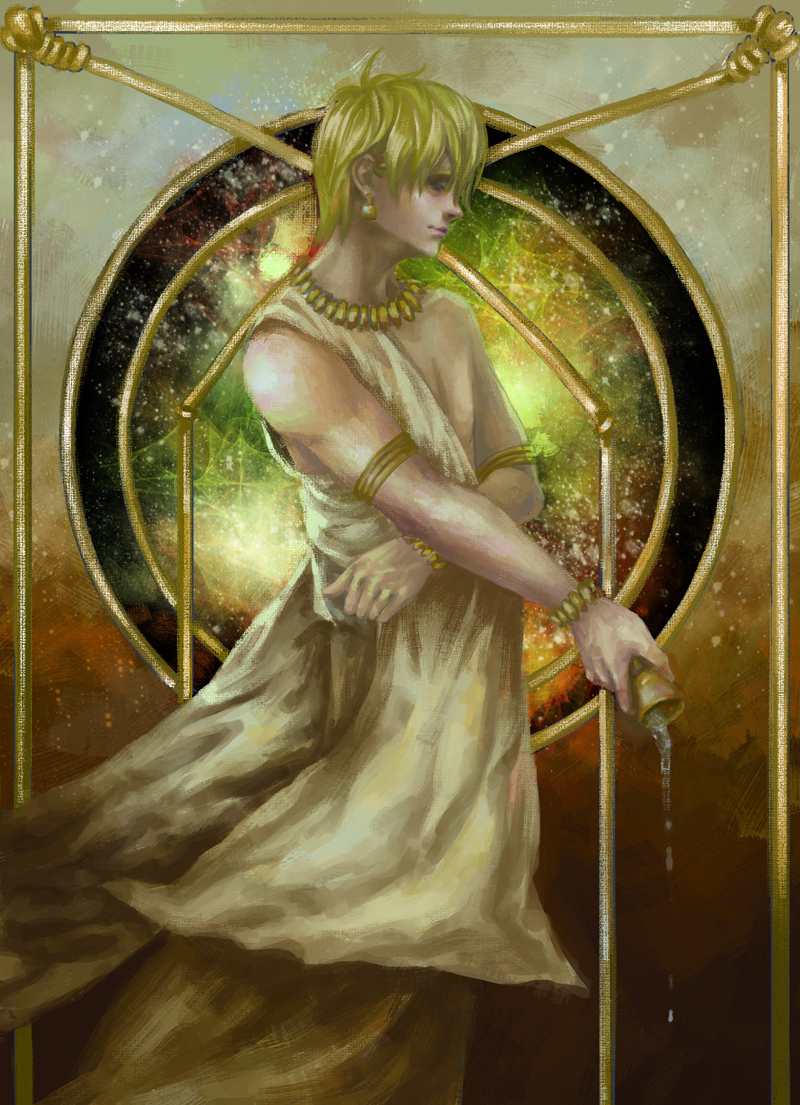 gilgamesh (fate and 1 more) drawn by m_fin